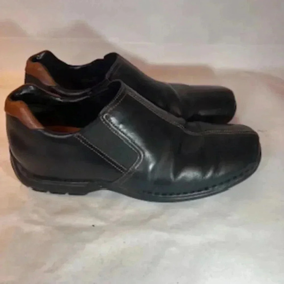 Cole Haan Black Leather Slip On Loafers Men’s Size 9.5 EUC - Picture 4 of 13